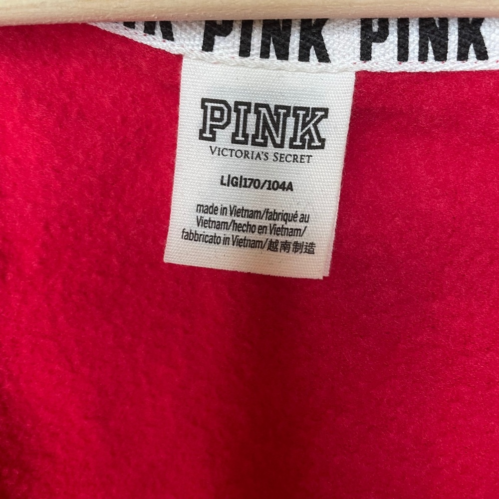 PINK red zip up jacket - Picture 4 of 4